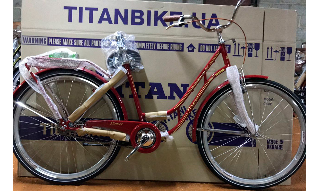 Фотографія Велосипед Titan Diamond 28" (2020) 2020 Red